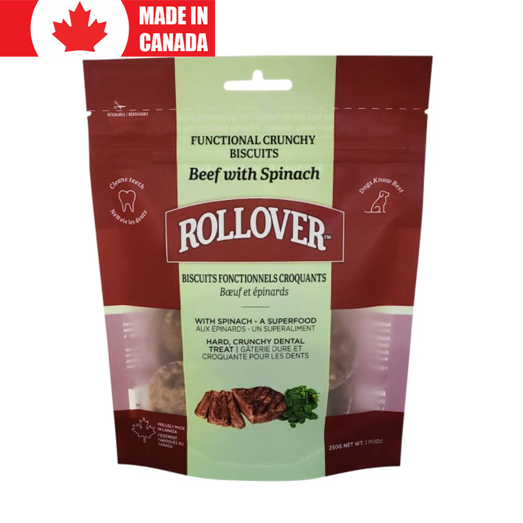 Functional Biscuits Beef w Spinach Rollover