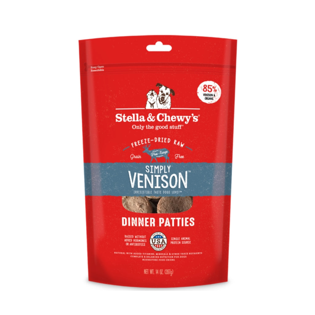 Simply Venison Patties Stella and Chewy's