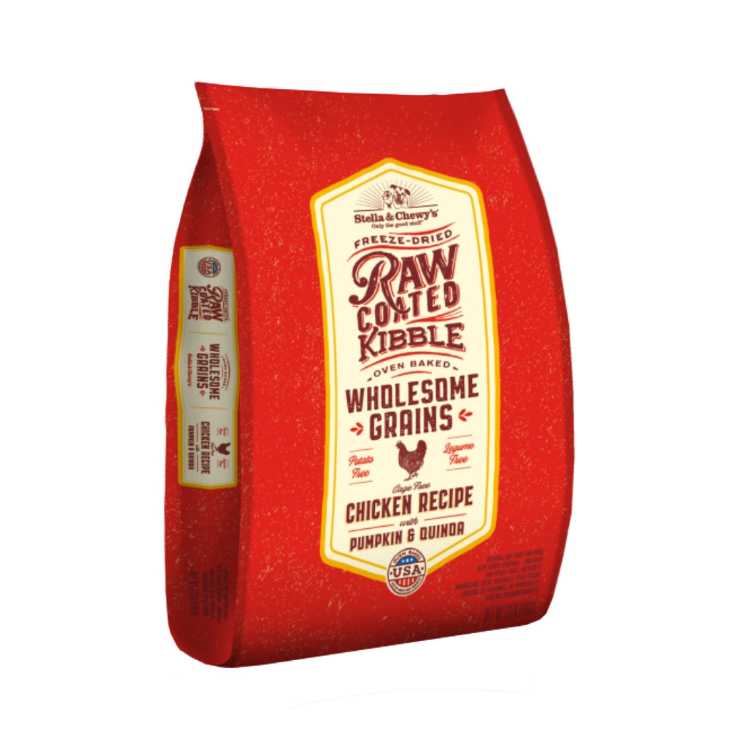 Raw Coated Kibble WG Chicken Stella and Chewy's