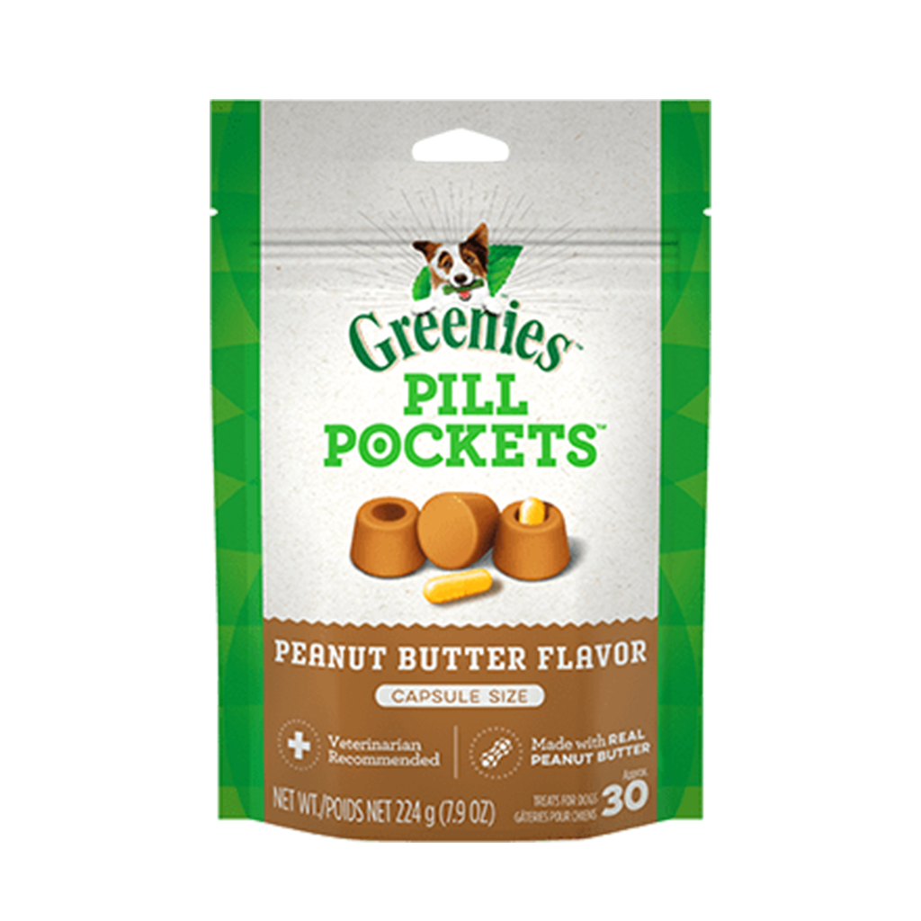 Dog Pill Pockets Peanut Butter Greenies
