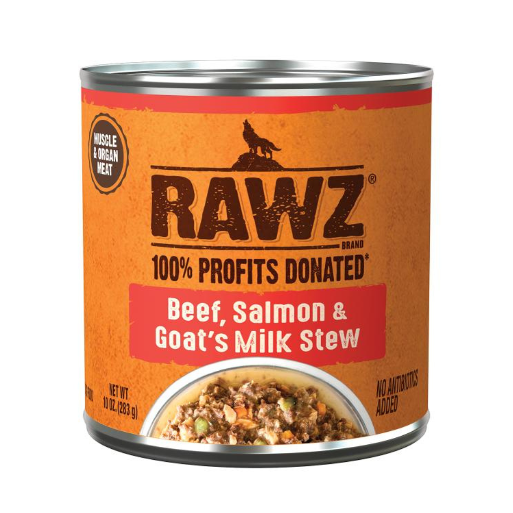 Beef, Salmon & Goat's Milk Stew Rawz