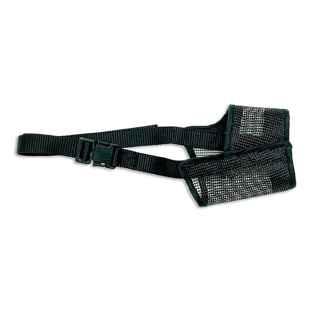 Mesh Muzzle Black Coastal Pet