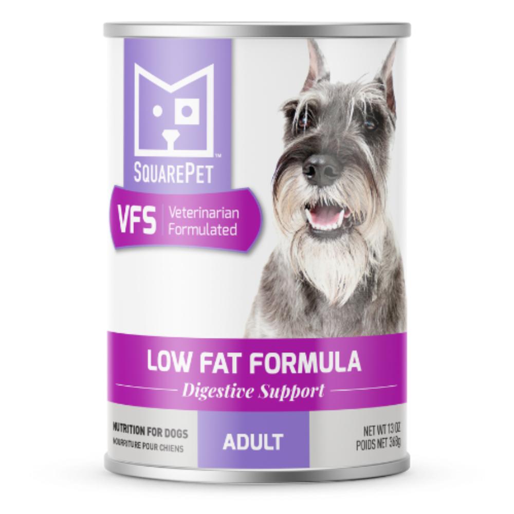 SQUARE Pet Dog VFS Low Fat Formula Can 13oz / 369g