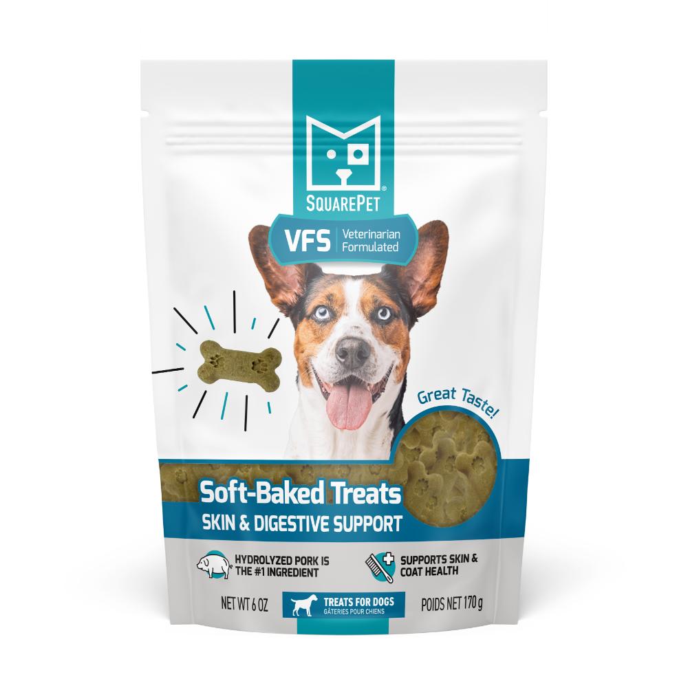 SQUARE Pet VFS Dog Skin & Digestive Support Treat 170g