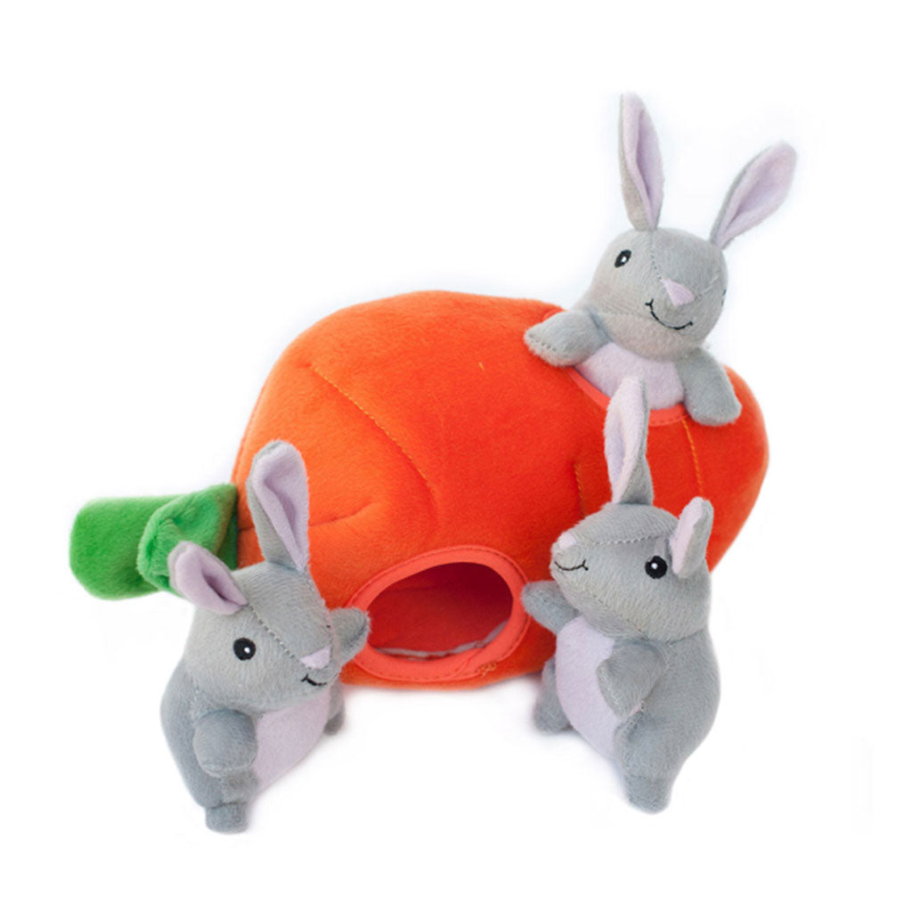 Squeaker Bunny n Carrot ZippyPaws