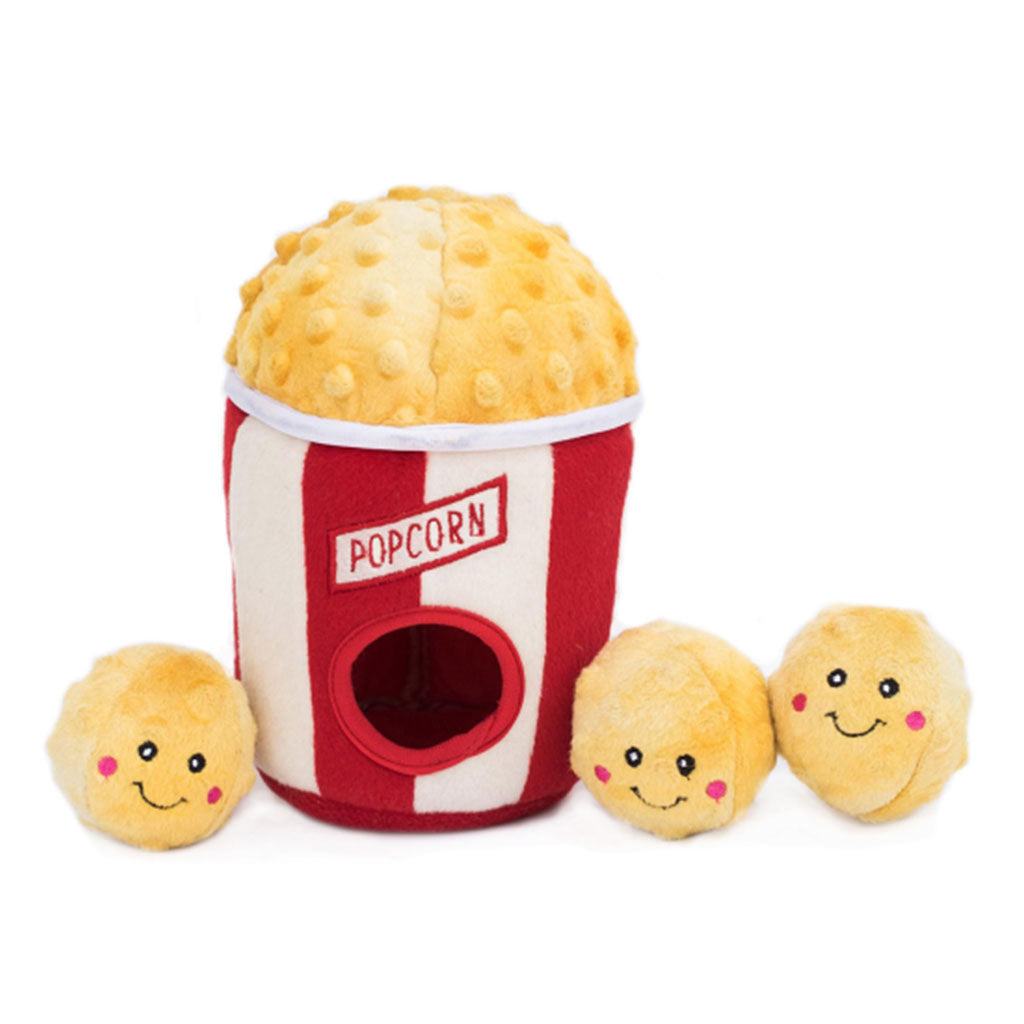 Squeaker Popcorn Bucket ZippyPaws