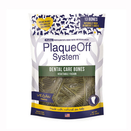 Dental Bones Veg Fusion Plaque Off