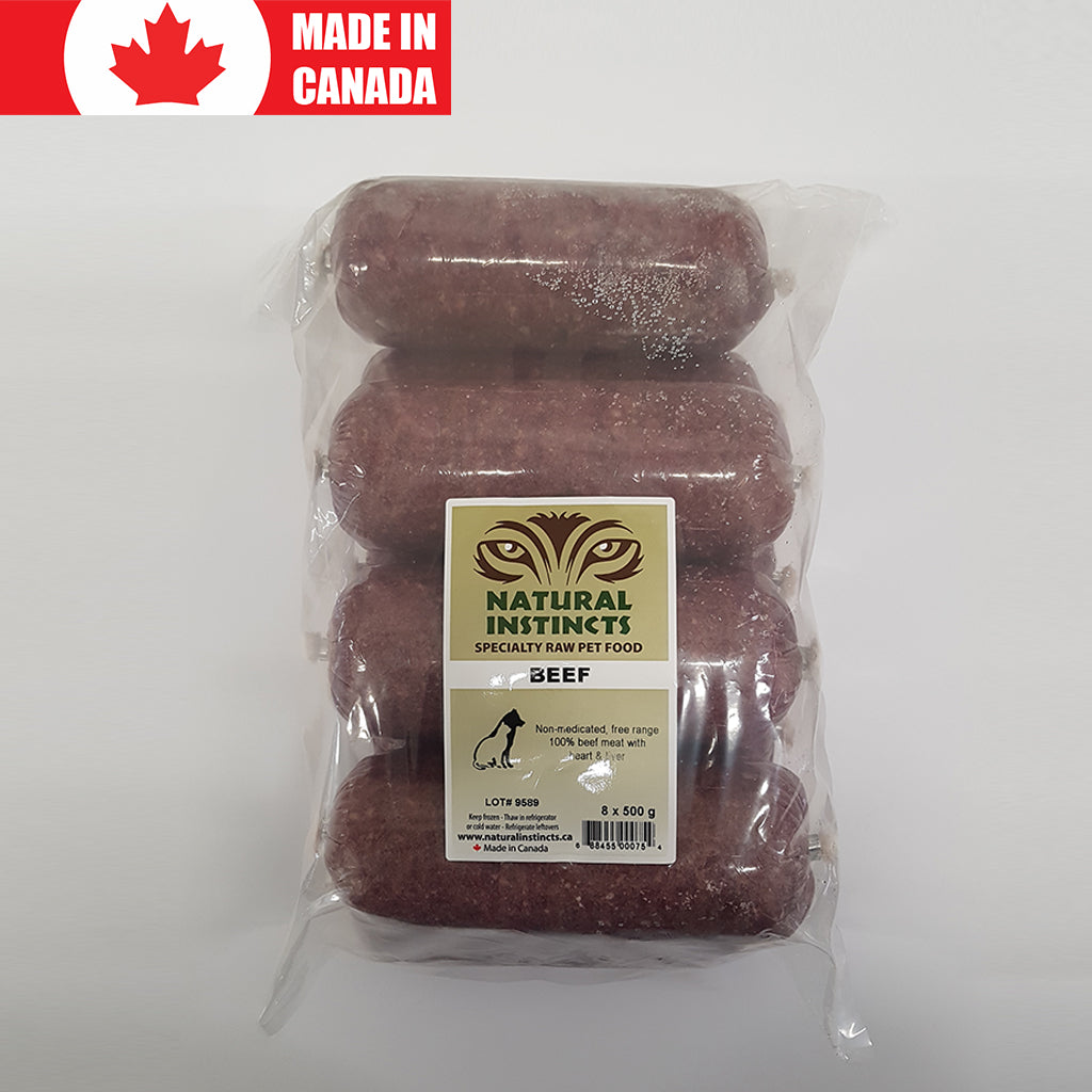 Beef for Dogs and Cats Natural Instincts