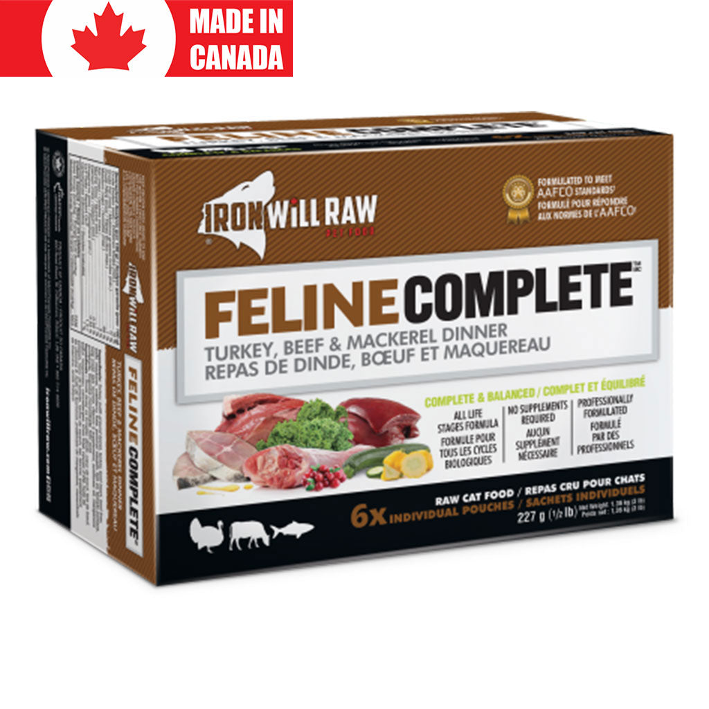 Trky,Beef & Mackrl Iron Will Raw