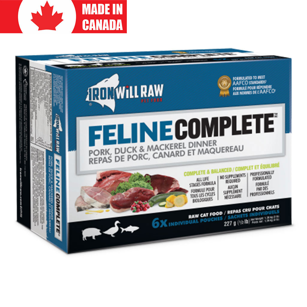 Pork,Duck & Mackrl Iron Will Raw