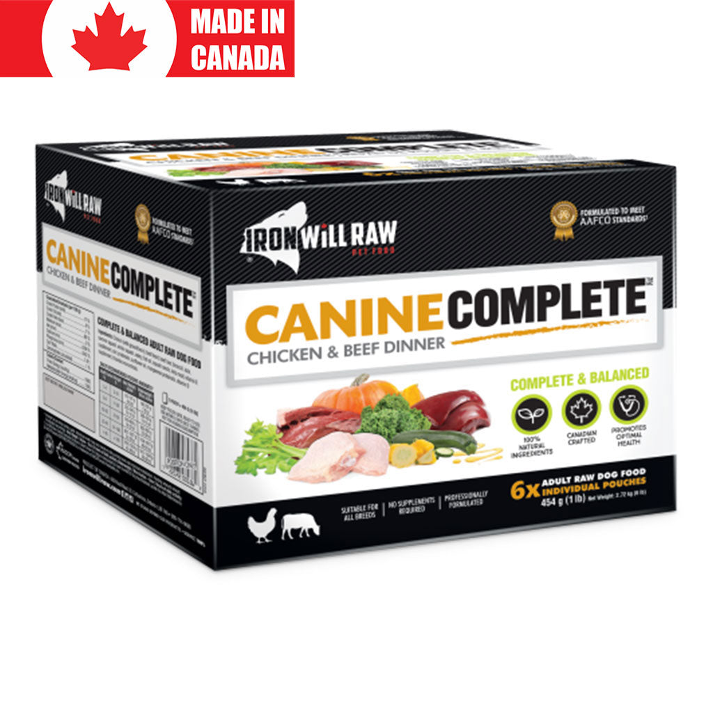 Chicken & Beef Dinner Iron Will Raw