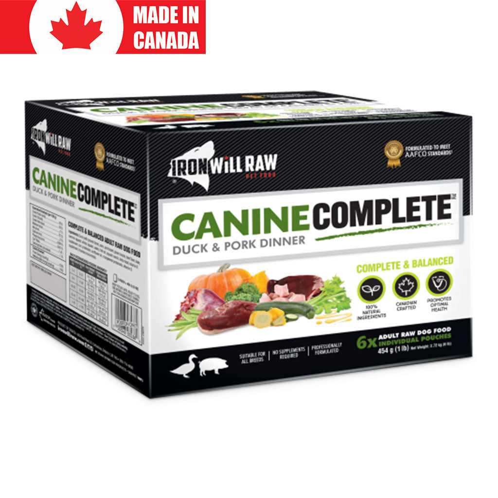 Duck & Pork Dinner Iron Will Raw