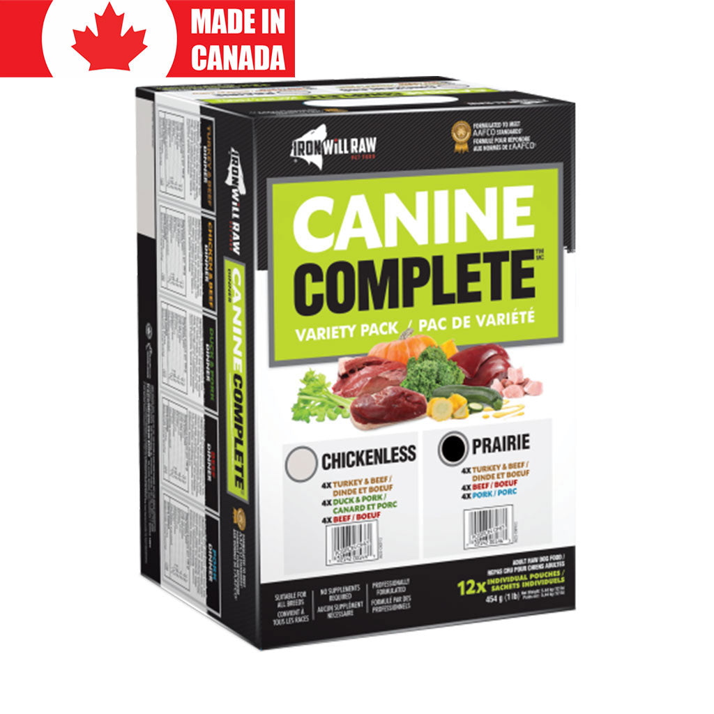 Prairie Variety Pack Iron Will Raw