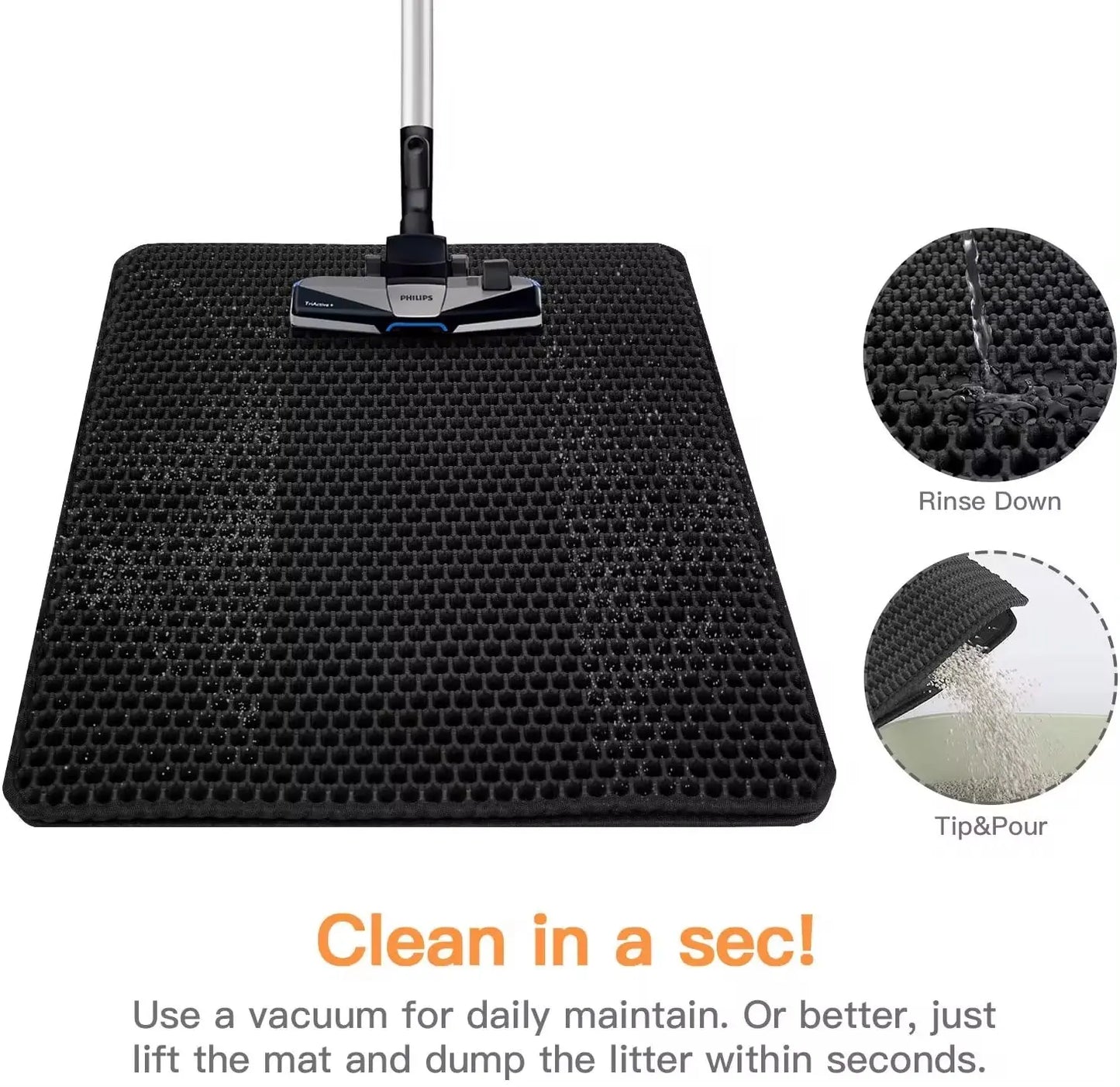 Cat Litter Box Mat Water Resistant My Store