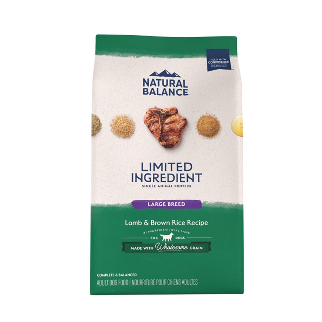 Lamb & B Rice Lg Breed Natural Balance