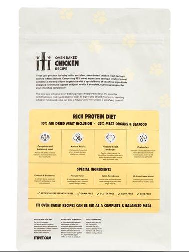 ITI - Chicken- Dog - Oven Baked - 1kg URBANPAWPETS LTD.