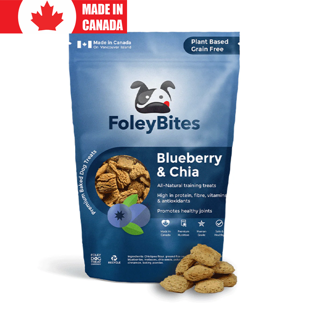 Blueberry Chia Foley Bites