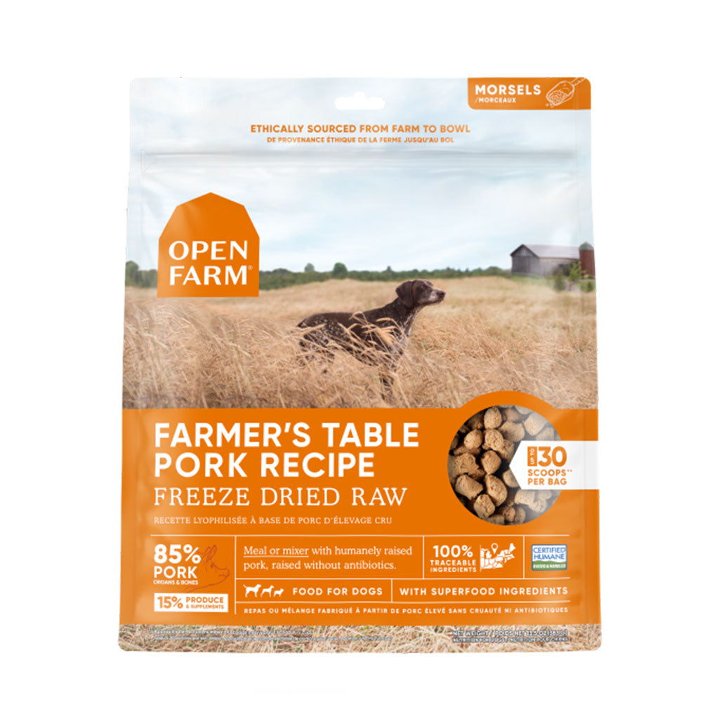 Pork Freeze Dried Raw Open Farm