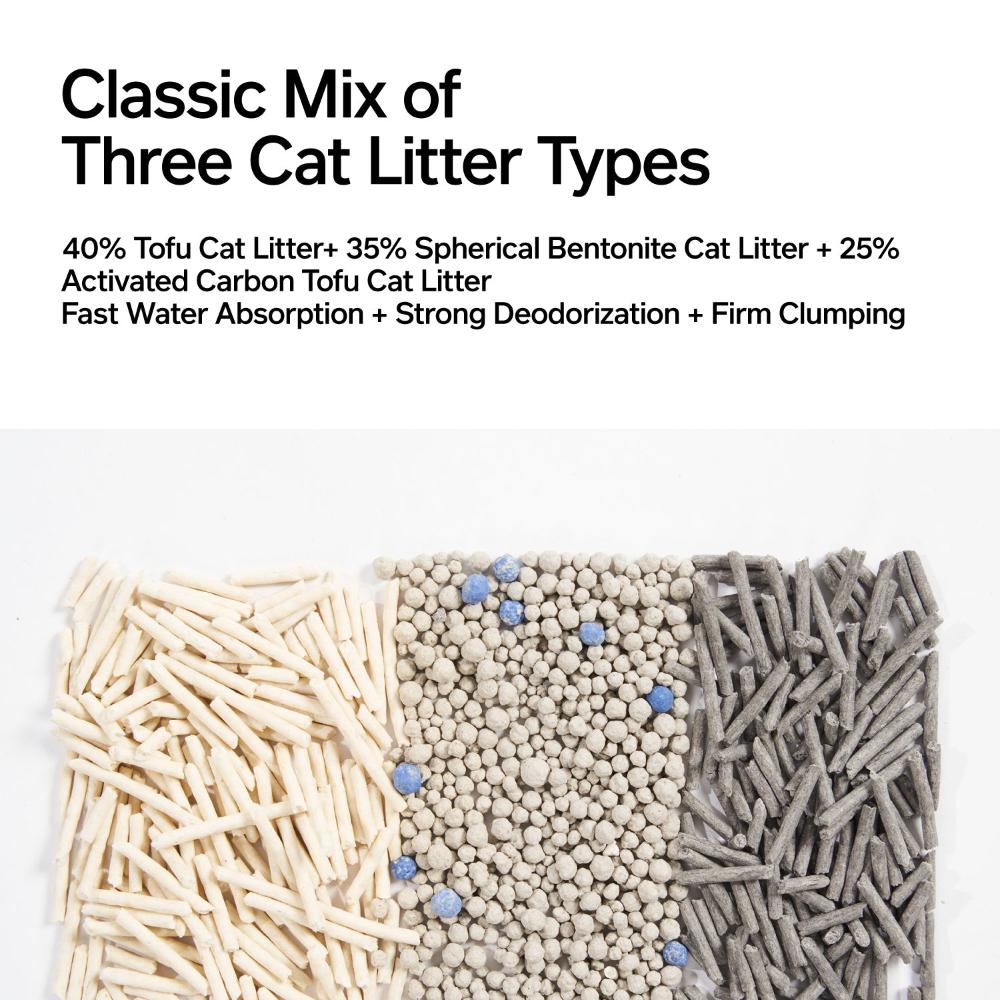 pidan 3-in-1 Blend Cat Litter, Pail | 5.2 kg URBAN PAW PETS