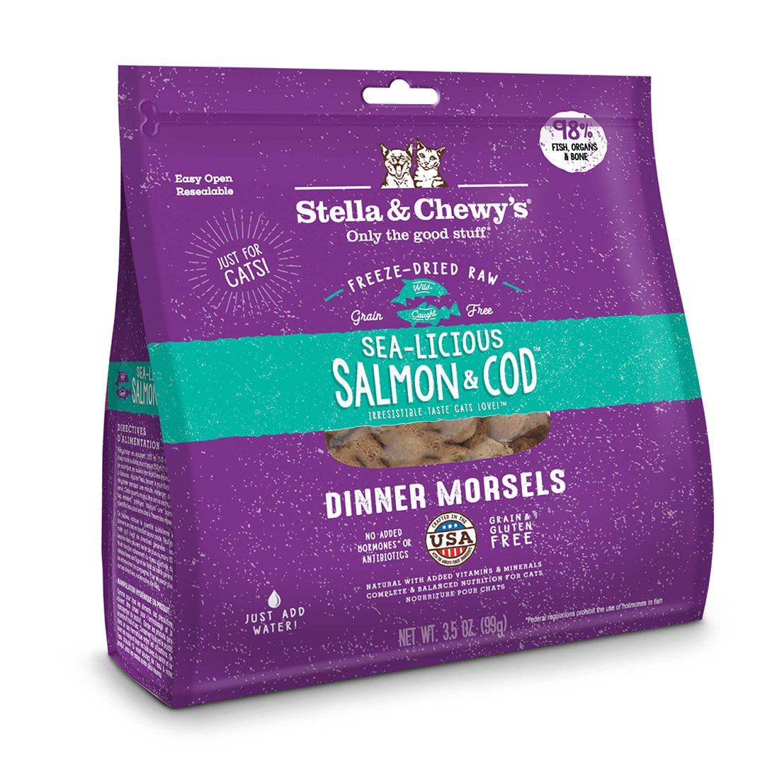 FD Salmon & Cod for Cats Stella and Chewy's
