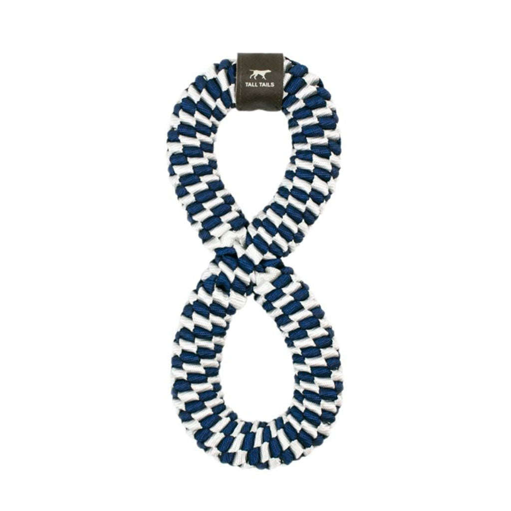 Braided Infinity Tug Navy Tall Tails