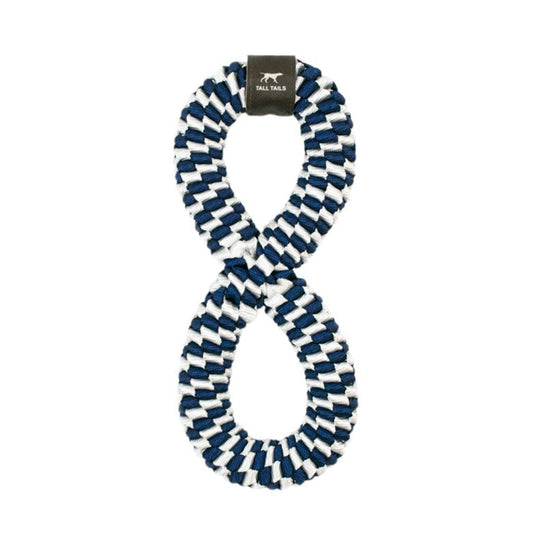 Braided Infinity Tug Navy Tall Tails