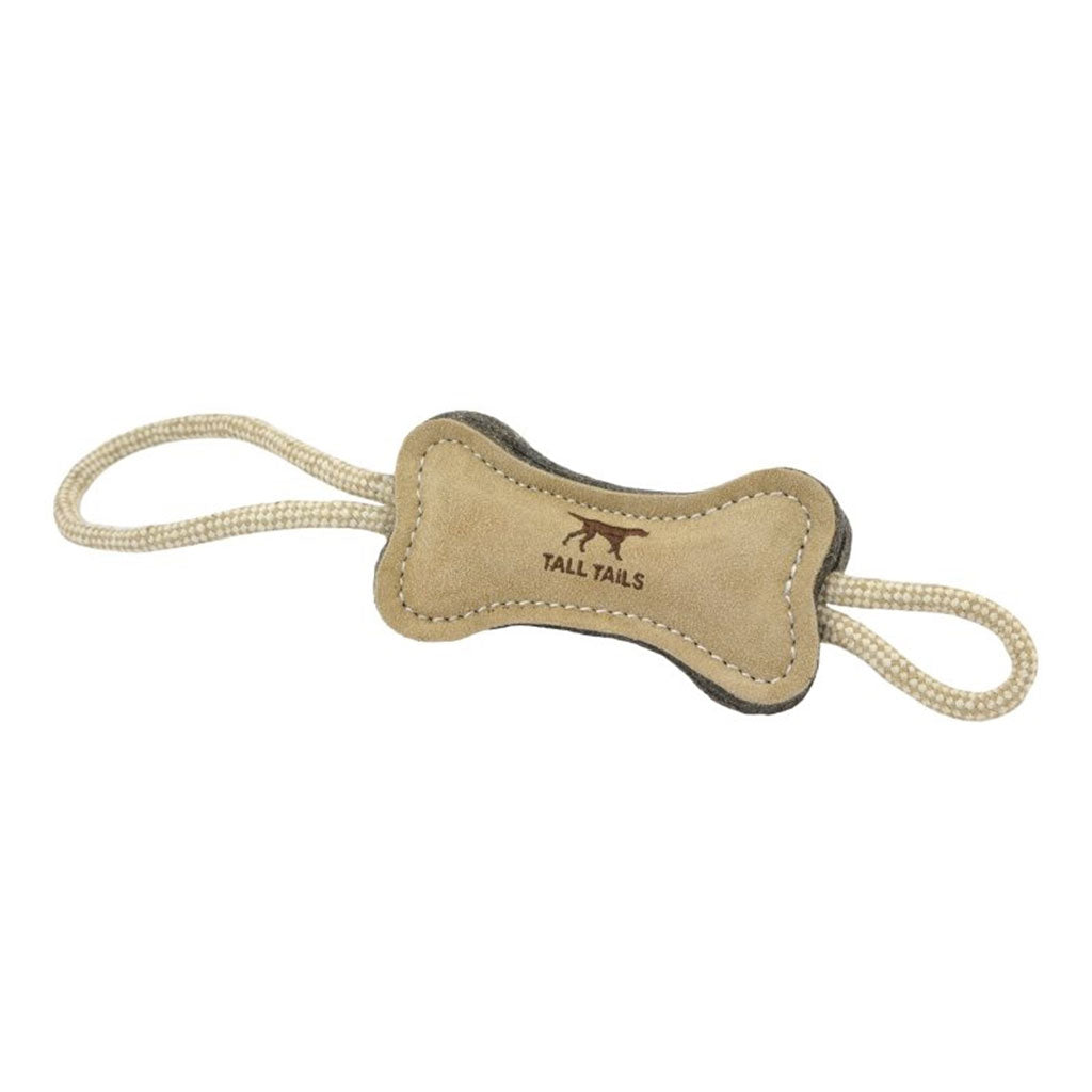 Nat Leather & Wool Bone Tall Tails