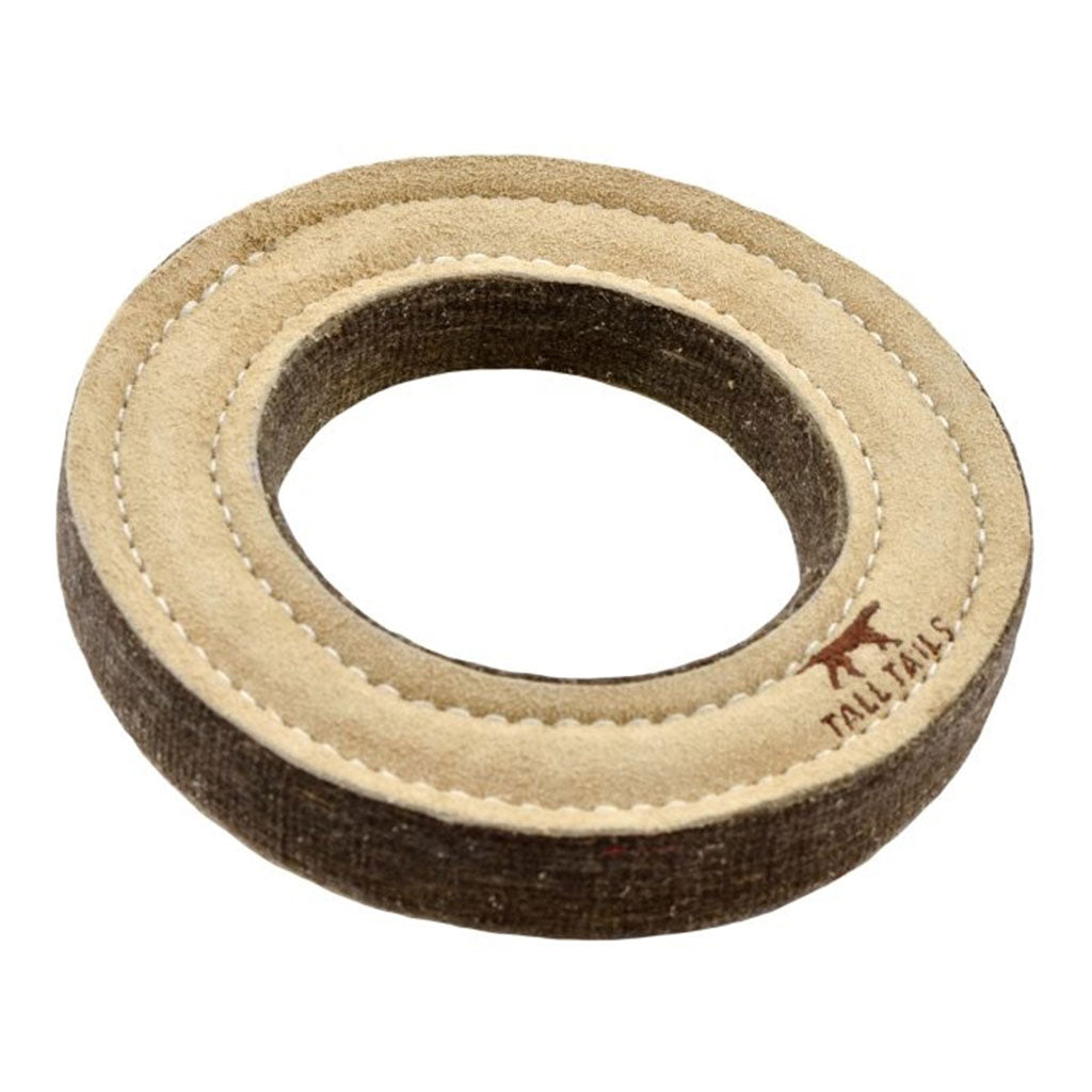 Nat Leather & Wool Ring Tall Tails