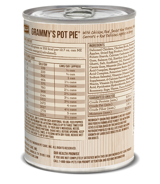 Grammy's Pot Pie Merrick