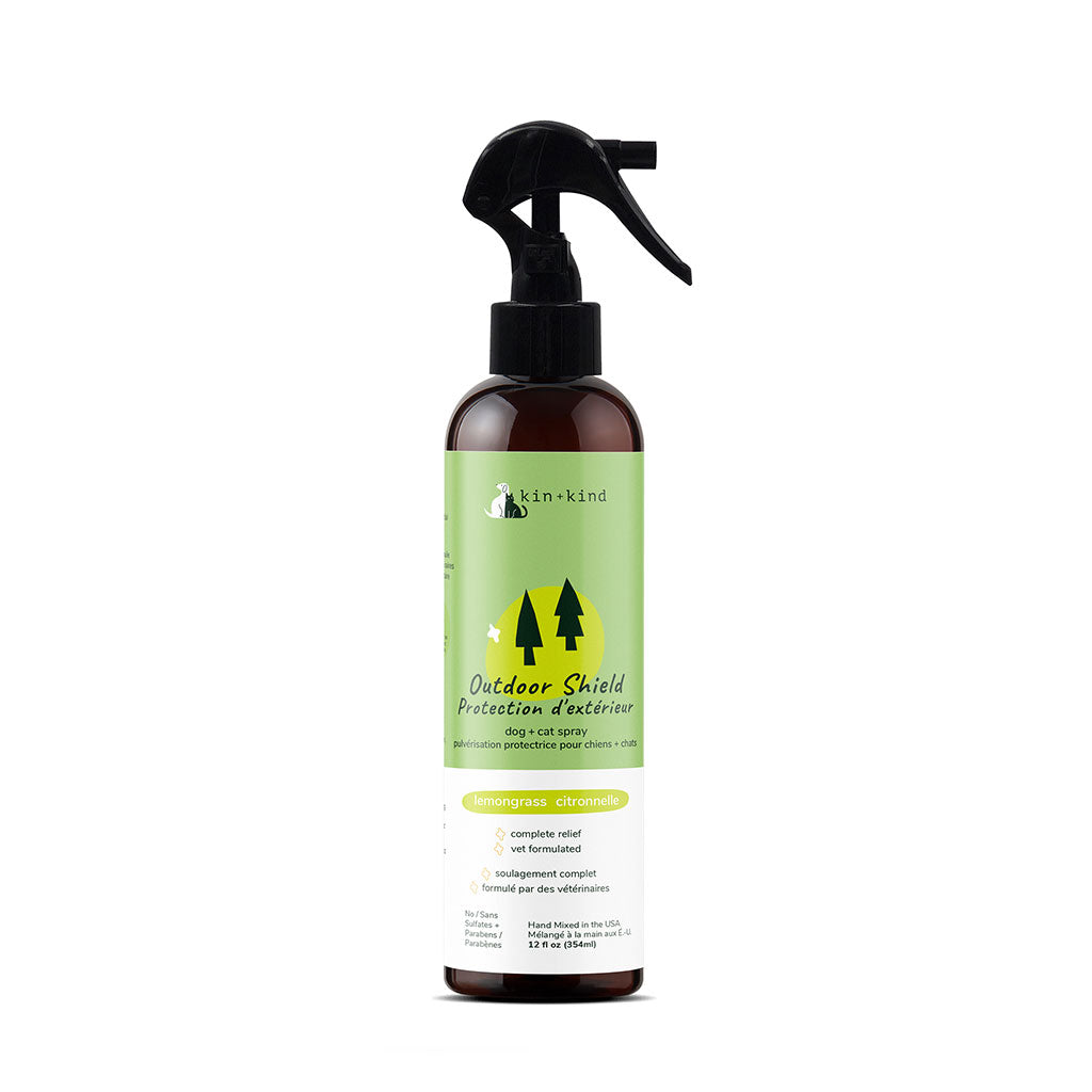 Flea&Tick Lemongrass Spray Kin + Kind