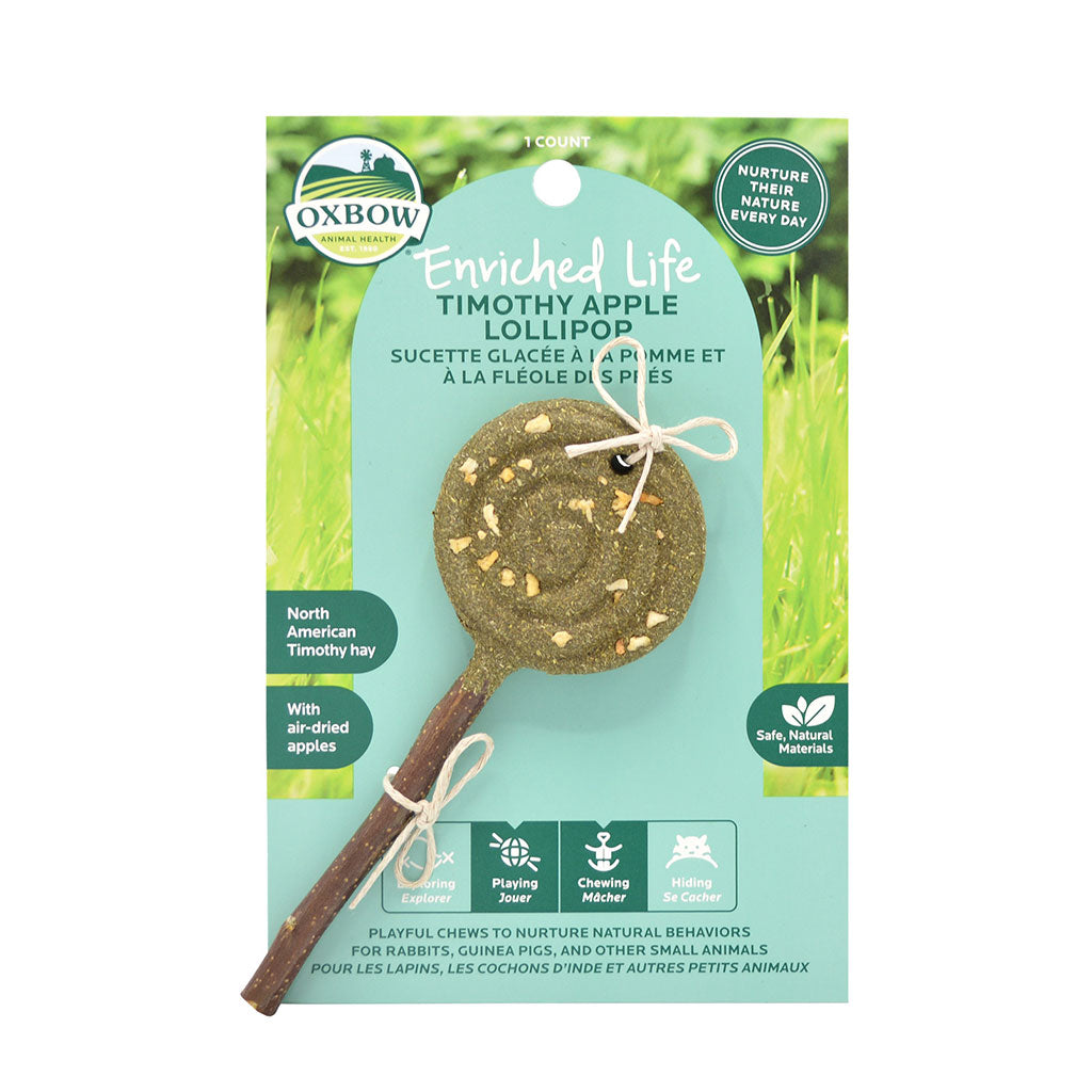 Enriched Apple Lollipop Oxbow