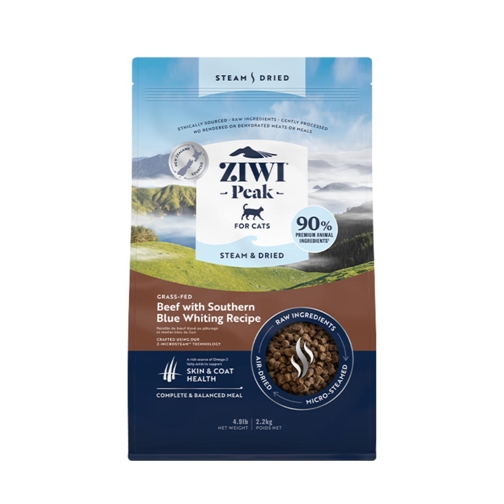 Steam-Dried Beef for Cats Ziwi Peak