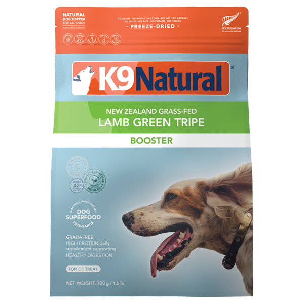 Lamb Green Tripe Booster K9 Natural