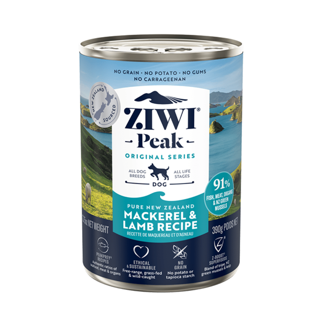 Mackerel & Lamb Dogs Ziwi Peak