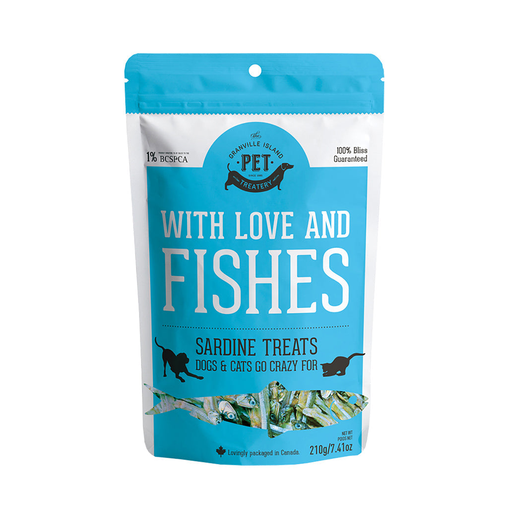 Pure Protein Dried Sardines Grandville I. Pet Treatery