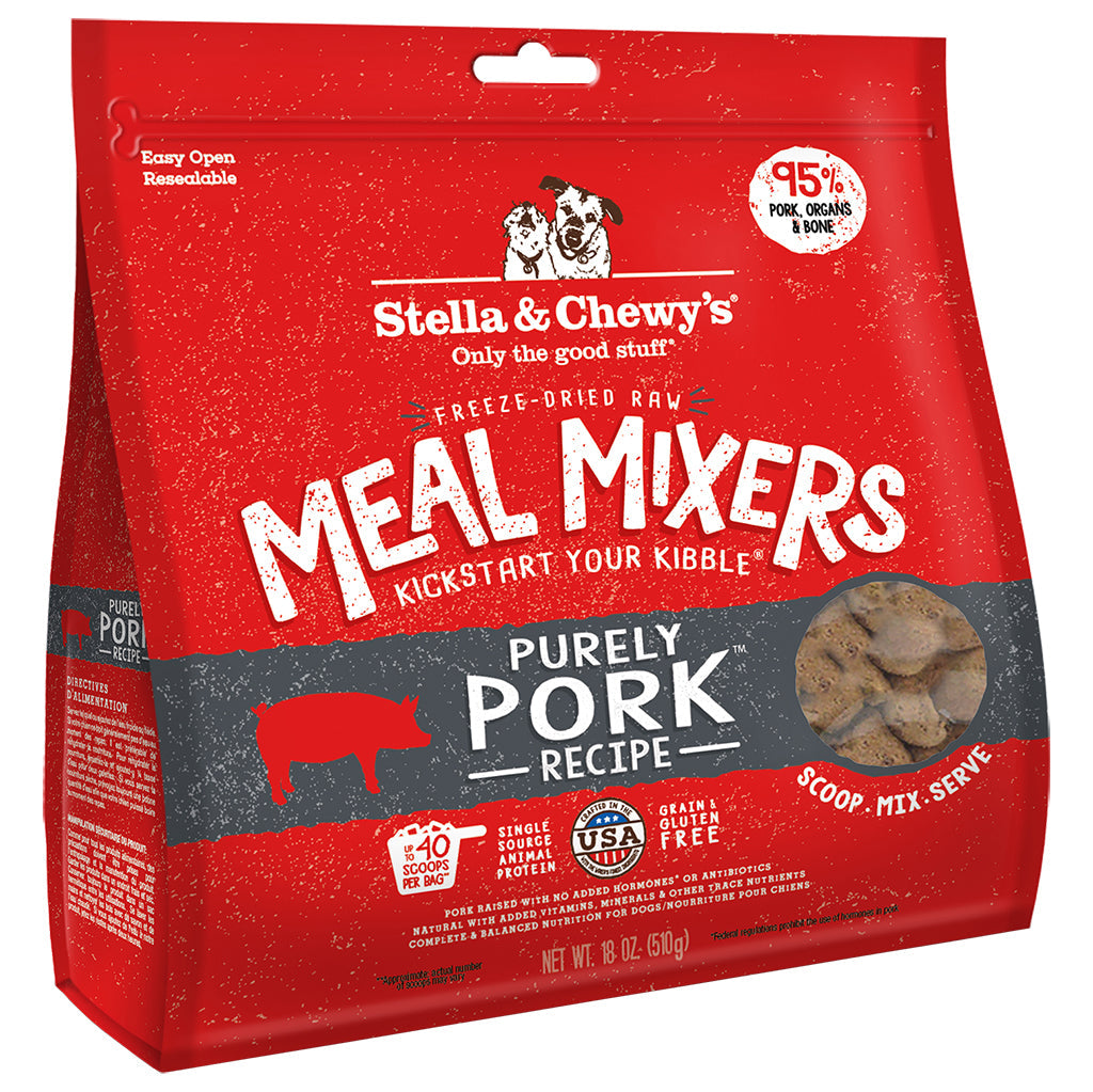 FD Pork Mixers for Dogs Stella and Chewy's