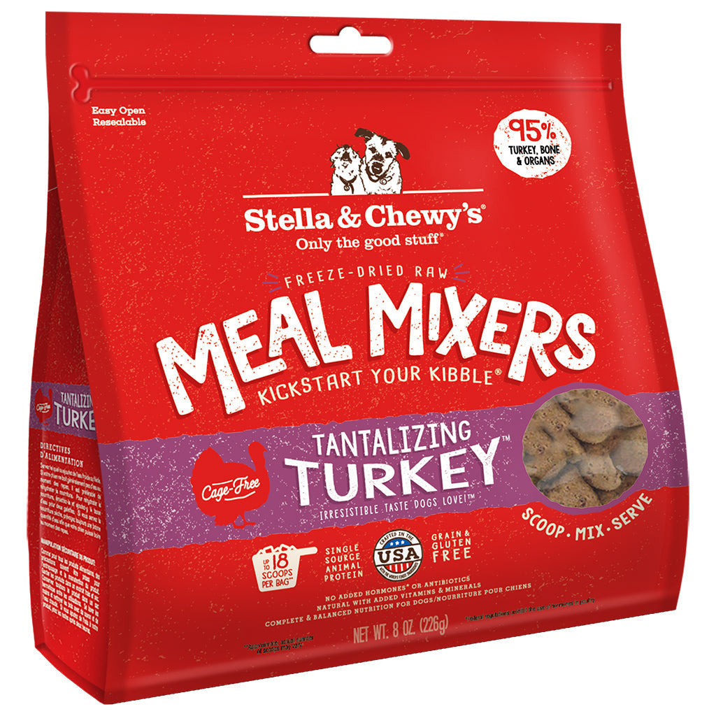 FD Turkey Mixers for Dogs Stella and Chewy's