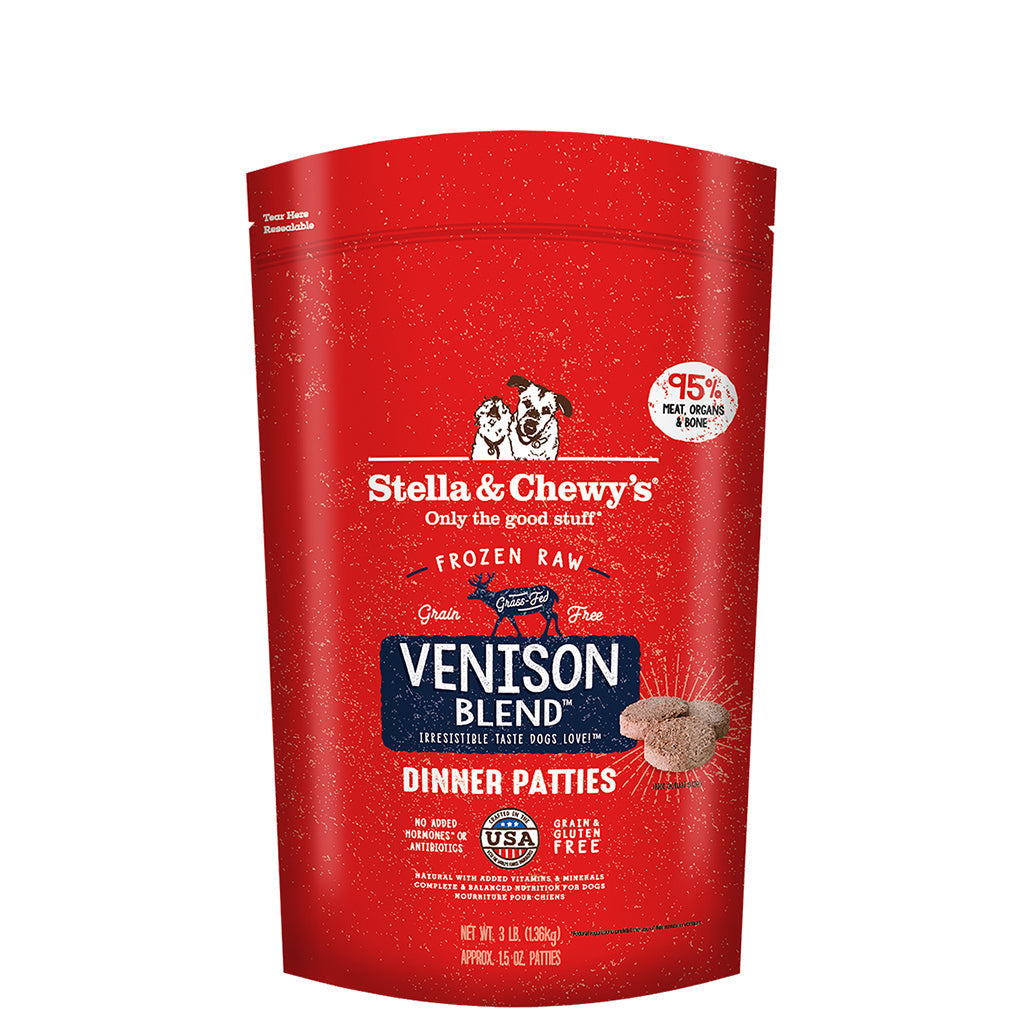 Frozen Raw Venison Stella and Chewy's