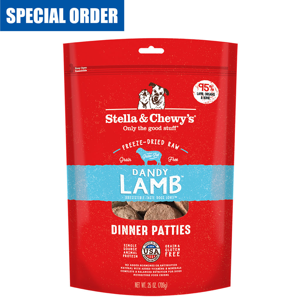 FD Lamb Patties Stella and Chewy's