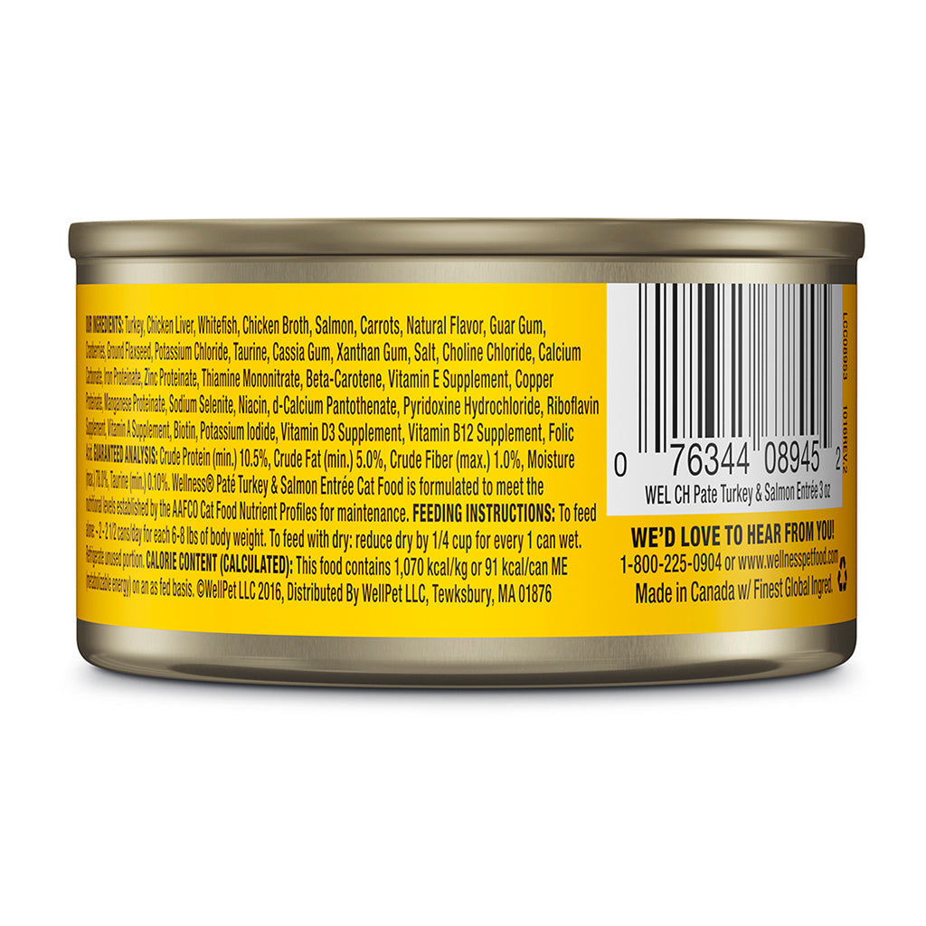 Pâté Turkey & Salmon Wellness