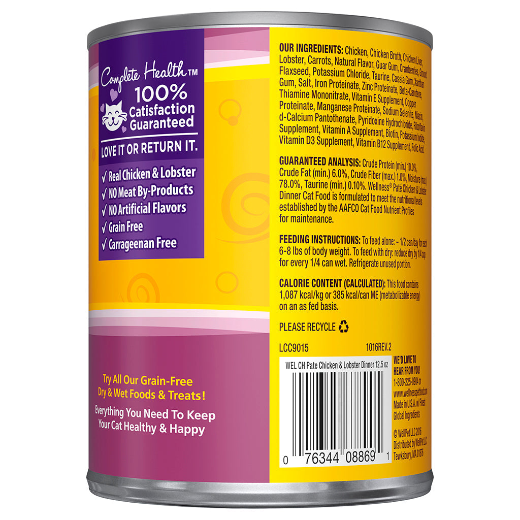 Pâté Chicken & Lobster Wellness