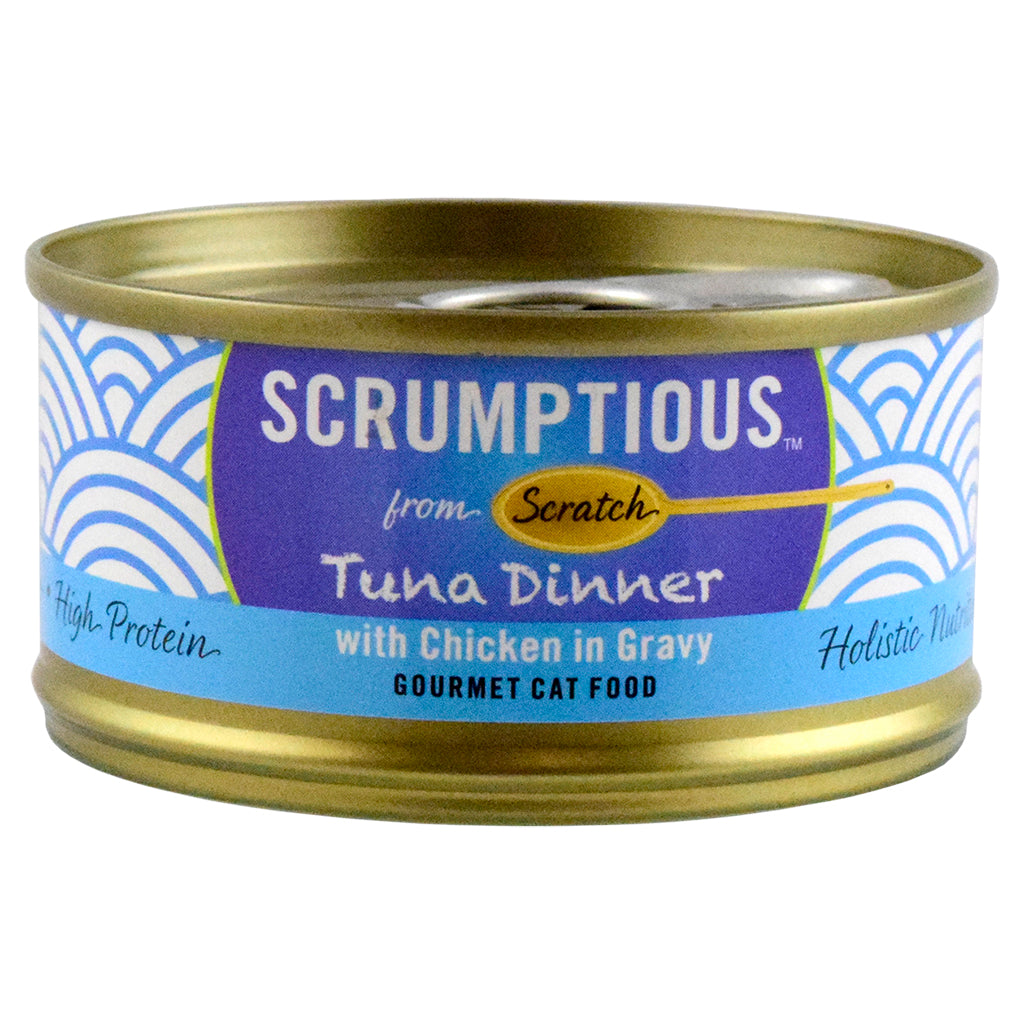 Tuna w Chicken in Gravy Scrumptious