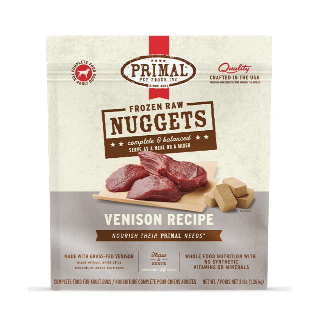 Raw Venison for Dogs Primal