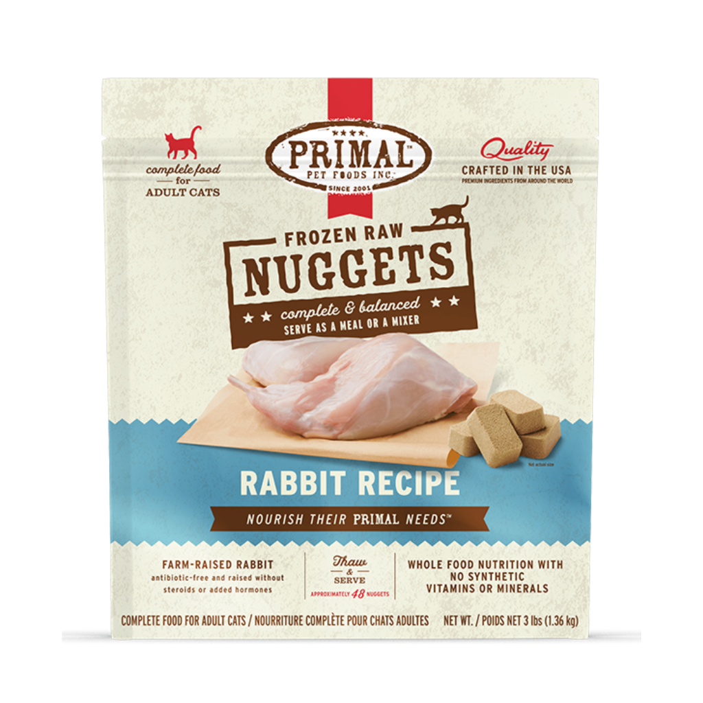 Raw Rabbit for Cats Primal