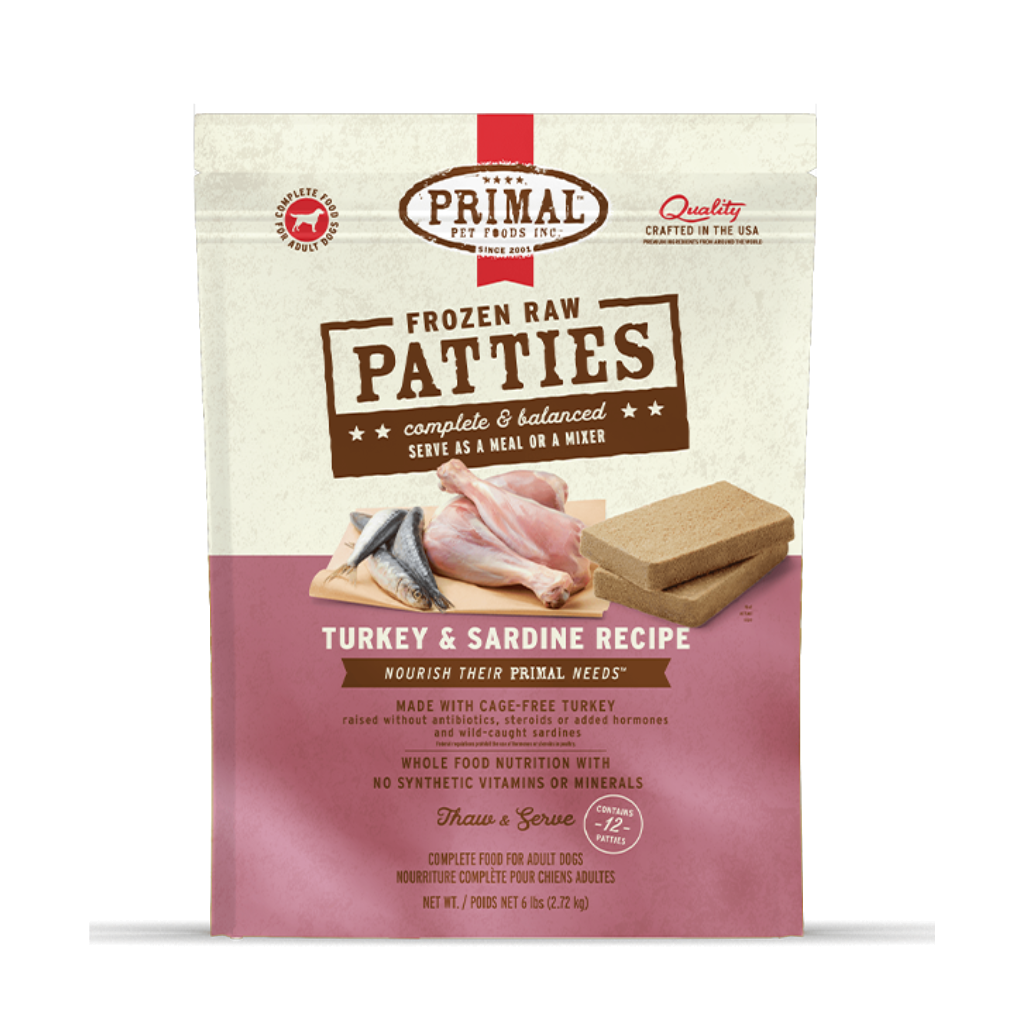 Raw Turkey & Sardine Primal