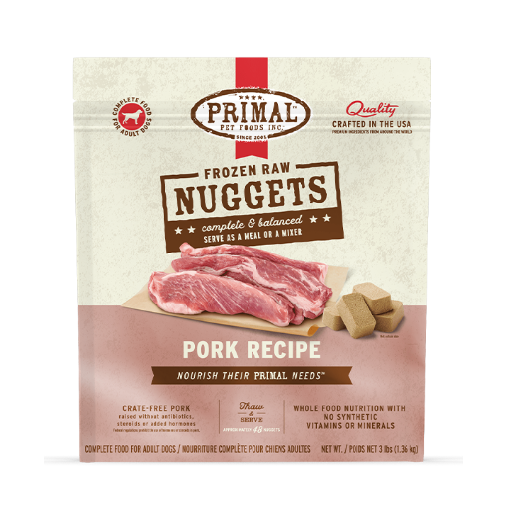 Raw Pork for Dogs Primal