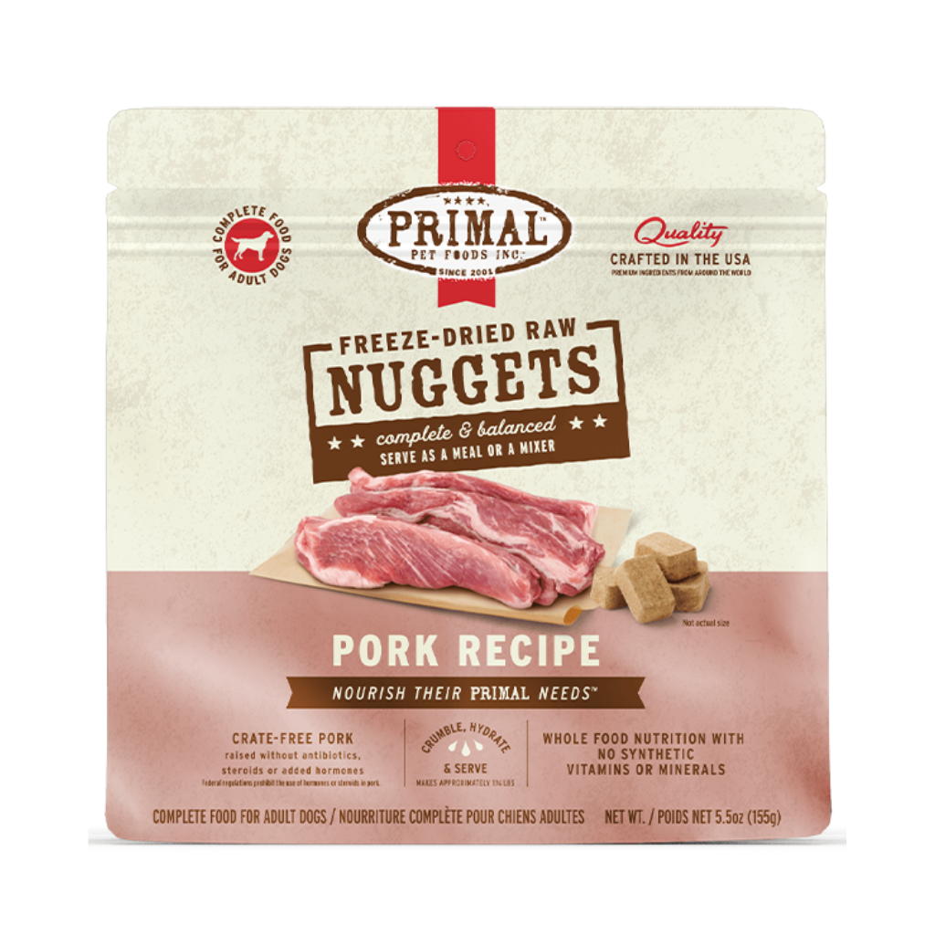 Raw Freeze-dried Pork Primal