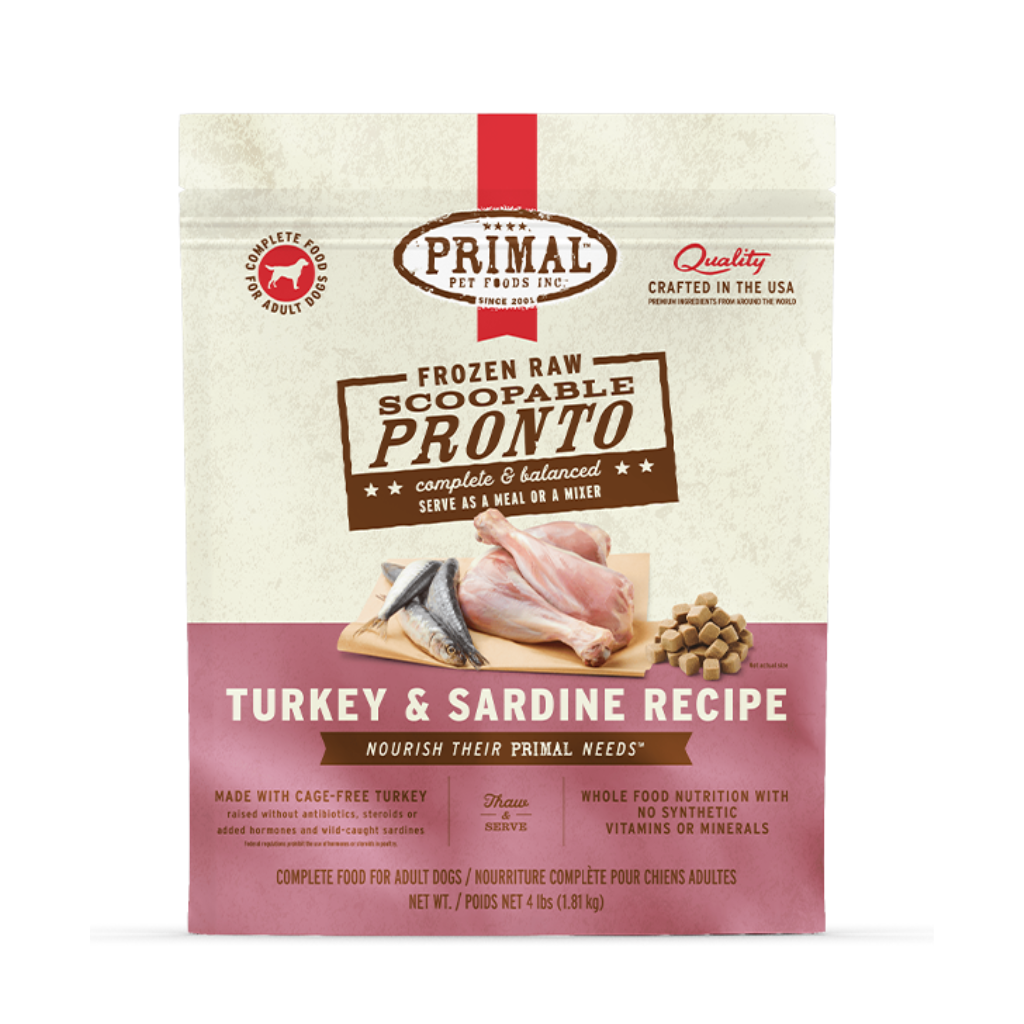 Raw Turkey & Sardine Primal