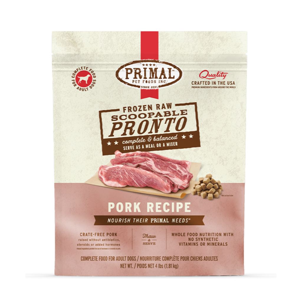 Raw Pork for Dogs Primal
