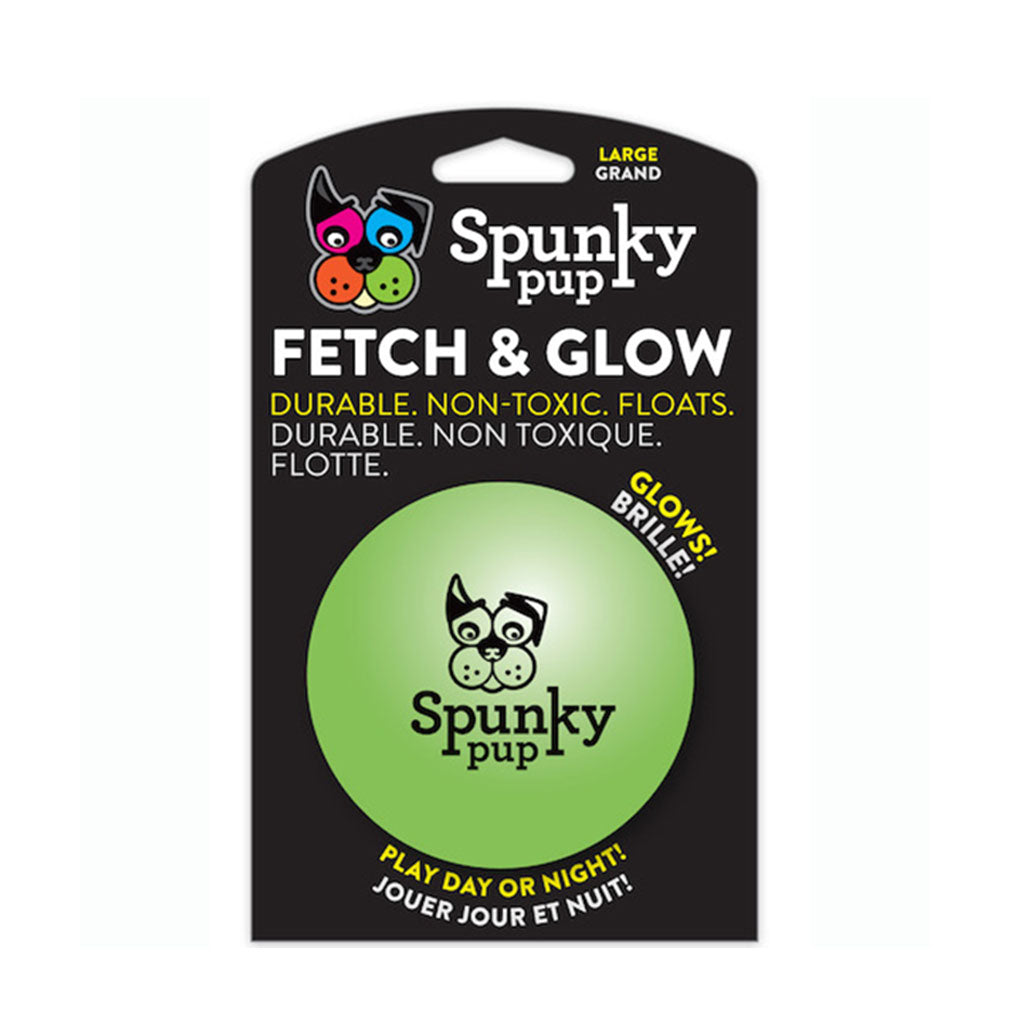 Fetch & Glow Ball Spunky Pup